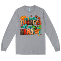 Heather Grey my favorite call me nana Long Sleeve Tee - MaliasSmallBusiness