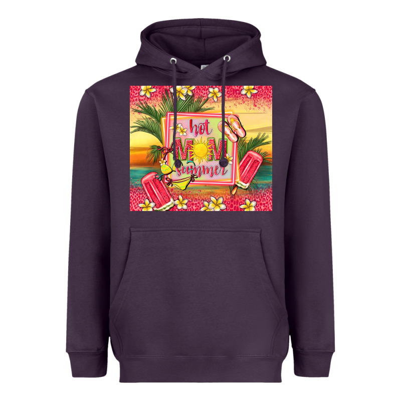 Hot Mom Summer Heavyweight Hoodie by TumblerDesignByShophia | Teevron