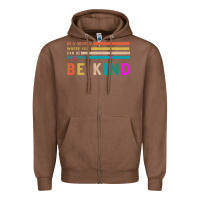 Chestnut Be Kind Zipper Hoodie - Bettercallsaul