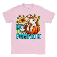 Bubblegum Pink Hey there pumpkin Lamb Classic Tee - NancyCooperArtShop
