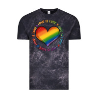 Cloud Black love is love Vintage Tee - MaliasSmallBusiness
