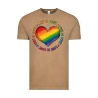 Vintage Coffee love is love Vintage Tee - MaliasSmallBusiness