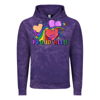 Cloud Purple proud ally Vintage Hoodie - MaliasSmallBusiness