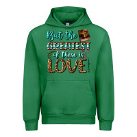 Emerald But The Greatest Of These Is Love Urban Hoodie - BundleAndBundleShop