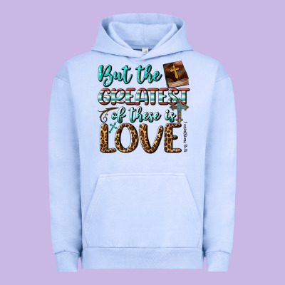 But The Greatest Of These Is Love Urban Hoodie Designed By Bundleandbundleshop