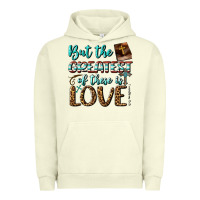 Pigment Pistachio But The Greatest Of These Is Love Urban Hoodie - BundleAndBundleShop
