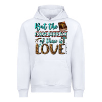 White But The Greatest Of These Is Love Urban Hoodie - BundleAndBundleShop