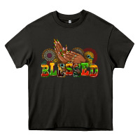 Asphalt blessed afro woman hands Heavy Core Tee - AdoDesignShop