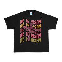 Black he is risen Urban Heavy Tee - MaliasSmallBusiness
