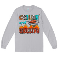 Moon Dust chillin and grilling Long Sleeve Tee - MaliasSmallBusiness