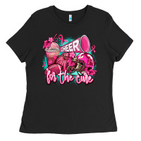 Black cheer for the cure Ladies Tee - AdoDesignShop