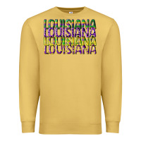 Antique Gold louisiana mardi gras Premium Sweatshirt - CowGirlArtShop