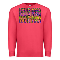 Cardinal louisiana mardi gras Premium Sweatshirt - CowGirlArtShop
