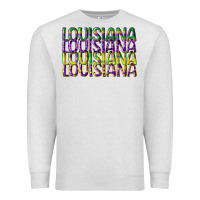 Oatmeal Heather louisiana mardi gras Premium Sweatshirt - CowGirlArtShop