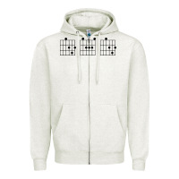 Oatmeal Heather Guitar Chord dad Zipper Hoodie - Bettercallsaul