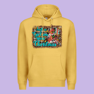 Just A Girl Who Loves Christmas Premium Hoodie Designed By Jahusdesignshop