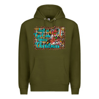 Army Green just a girl who loves christmas Premium Hoodie - JahusDesignShop