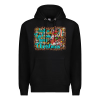 Black just a girl who loves christmas Premium Hoodie - JahusDesignShop