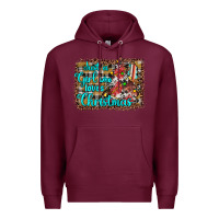 Burgundy just a girl who loves christmas Premium Hoodie - JahusDesignShop