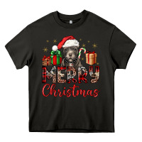Asphalt merry christmas pitbull Heavy Core Tee - JahusDesignShop