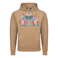 Vintage Coffee happy easter Vintage Hoodie - MaliasSmallBusiness
