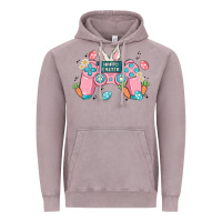 Vintage Zinc happy easter Vintage Hoodie - MaliasSmallBusiness