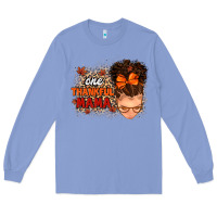 Colony Blue one thankful mama Long Sleeve Tee - MaliasSmallBusiness