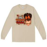 Mushroom one thankful mama Long Sleeve Tee - MaliasSmallBusiness
