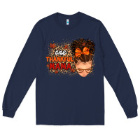 Navy one thankful mama Long Sleeve Tee - MaliasSmallBusiness
