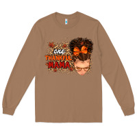 Toasted Coconut one thankful mama Long Sleeve Tee - MaliasSmallBusiness