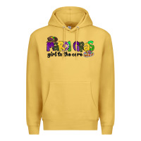Antique Gold mardi gras girl to the core Premium Hoodie - CowGirlArtShop