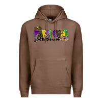 Chestnut mardi gras girl to the core Premium Hoodie - CowGirlArtShop