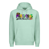 Seafoam mardi gras girl to the core Premium Hoodie - CowGirlArtShop