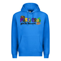 True Royal mardi gras girl to the core Premium Hoodie - CowGirlArtShop