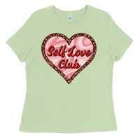 Matcha self love club valentine's day Ladies Tee - RanaPortraitStore