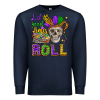 Navy let the good times roll Premium Sweatshirt - CowGirlArtShop