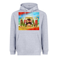 Heather Grey summer mom Heavyweight Hoodie - TumblerDesignByShophia