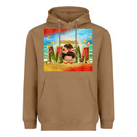 Toasted Coconut summer mom Heavyweight Hoodie - TumblerDesignByShophia