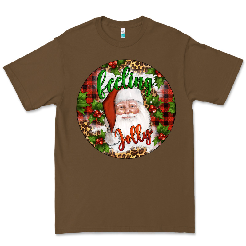 Christmas Feeling Jolly Santa Premium Tee by Artiststas | Teevron