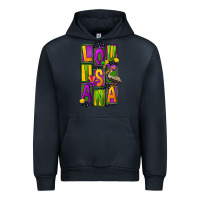 Navy mardi gras louisiana Urban Hoodie - FaDigitalArtStudio