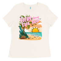 Bone here comes the sun Ladies Tee - JahusDesignShop