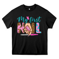 Black my first nail bbs Heavy Core Tee - BundleAndBundleShop