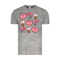 Cloud Rock valentines day doodles Vintage Tee - MaliasSmallBusiness