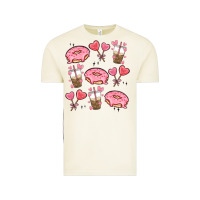 Vintage Arctic valentines day doodles Vintage Tee - MaliasSmallBusiness