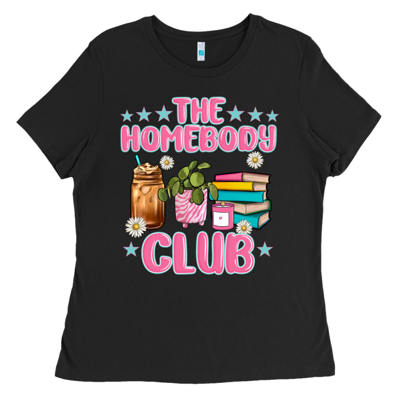 The Homebody Club Ladies Tee by JahusDesignShop | Teevron