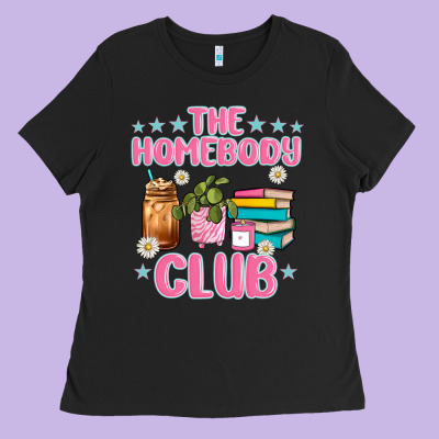 The Homebody Club Ladies Tee Designed By Jahusdesignshop