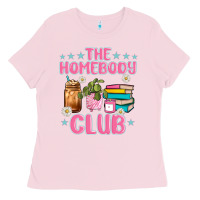 Bubblegum Pink the homebody club Ladies Tee - JahusDesignShop