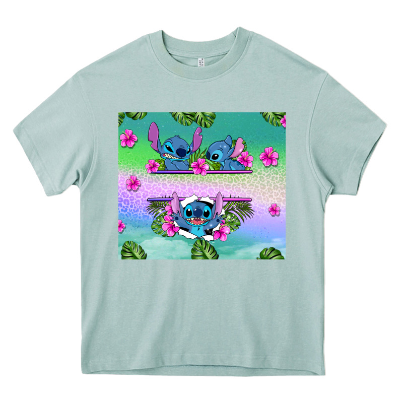 Custom Name Stitch Heavy Core Tee by AdoDesignShop | Teevron