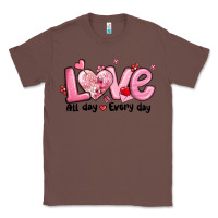 Chestnut love all day every day Classic Tee - MaliasSmallBusiness