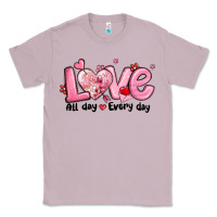 Lilac love all day every day Classic Tee - MaliasSmallBusiness